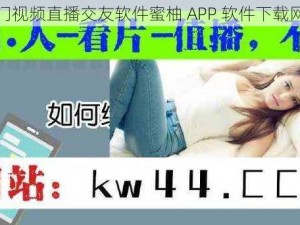 热门视频直播交友软件蜜柚 APP 软件下载网站