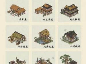 关于江南百景图农物系列建筑之探讨：精雕细琢下的水乡风物