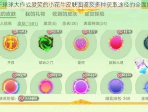 关于球球大作战爱笑的小花牛皮肤图鉴及多种获取途径的全面解析