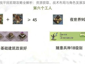 部落大作战平民前期攻略全解析：资源获取、战术布局与角色发展攻略全揭秘