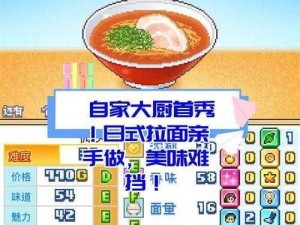 开罗拉面店之顾客偏好概览：全面解读食客相性与口味选择的大数据报告