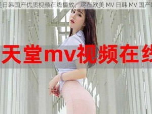 欧美日韩国产优质视频在线播放，尽在欧美 MV 日韩 MV 国产网站