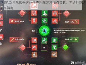 巫师3次世代版全方位适应性配装及加点策略：万金油配装加点指南