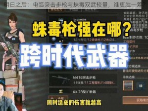 明日之后：电弧突击步枪与蛛毒双武较量，谁更胜一筹？