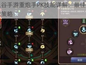 龙之谷手游重炮手PK技能详解：最佳技能搭配策略