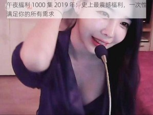 午夜福利 1000 集 2019 年：史上最震撼福利，一次性满足你的所有需求