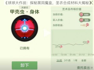 《球球大作战：探秘黑洞魔盒，圣衣合成材料大揭秘》