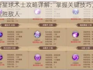 妙奇星球术士攻略详解：掌握关键技巧，轻松战胜敌人