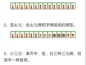 南昌麻将胡牌攻略：掌握规则，轻松上手赢牌技巧