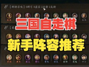 三国战棋，邓芝养成指南：战略棋子不可或缺的选择