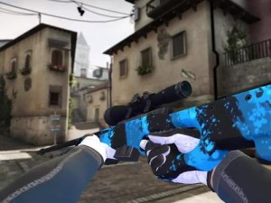 日本 csgo 大姐姐 AWP 皮肤价格受磨损度、纪念品等因素影响，通常在几十元到上百元不等