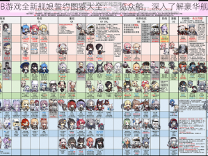 舰B游戏全新舰娘誓约图鉴大全：一览众船，深入了解豪华舰队