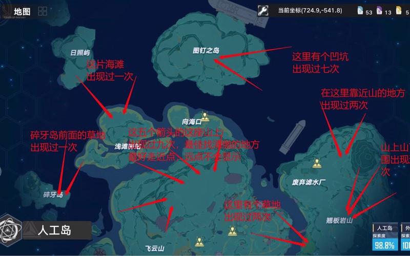 幻塔人工岛浮空岛隐秘奖励大揭秘：全方位攻略及详细路线地图全收集指南