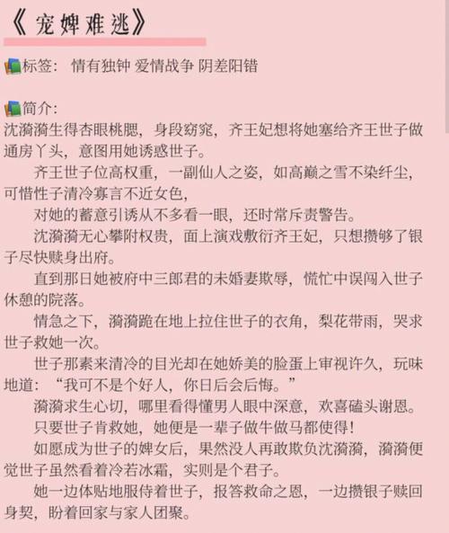 发了狠的往里撞古言解析：深度解读古代言情小说中的情感密码