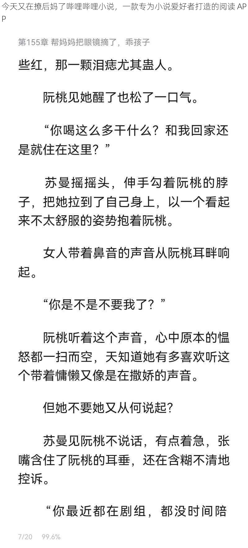 今天又在撩后妈了哔哩哔哩小说，一款专为小说爱好者打造的阅读 APP