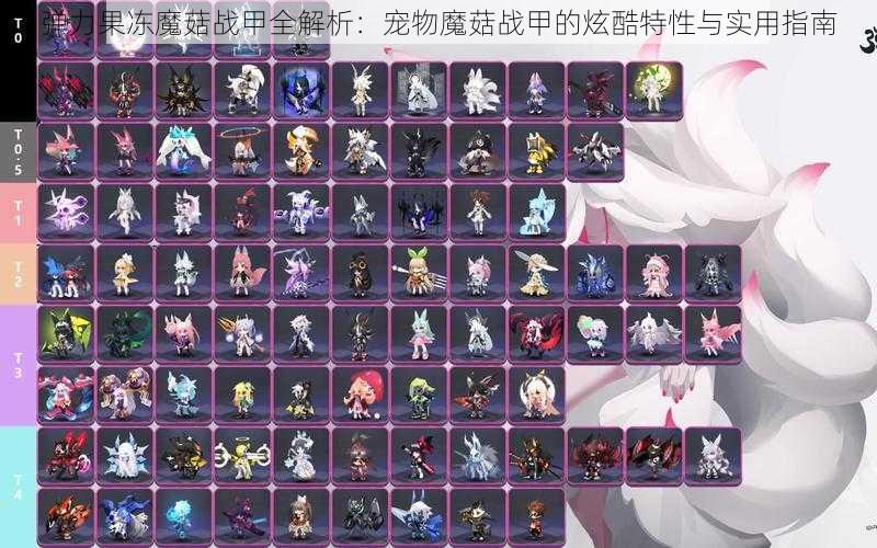 弹力果冻魔菇战甲全解析：宠物魔菇战甲的炫酷特性与实用指南