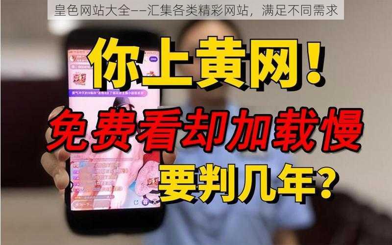 皇色网站大全——汇集各类精彩网站，满足不同需求