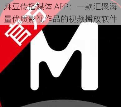 麻豆传播媒体 APP：一款汇聚海量优质影视作品的视频播放软件