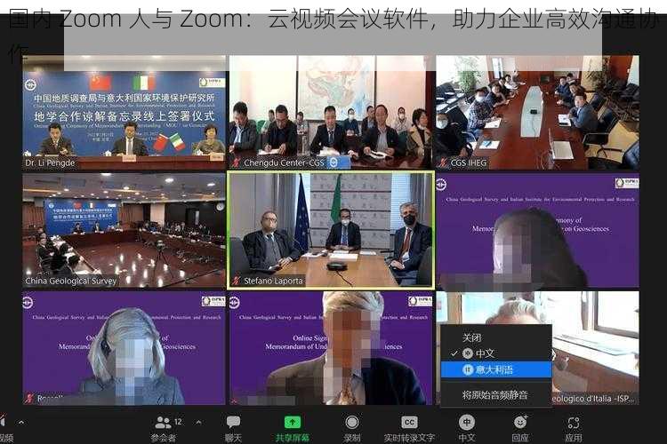 国内 Zoom 人与 Zoom：云视频会议软件，助力企业高效沟通协作