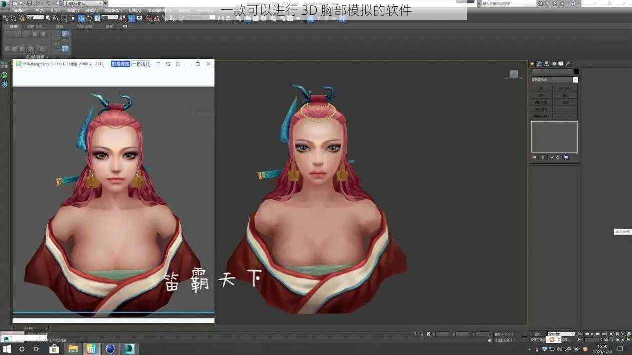 一款可以进行 3D 胸部模拟的软件