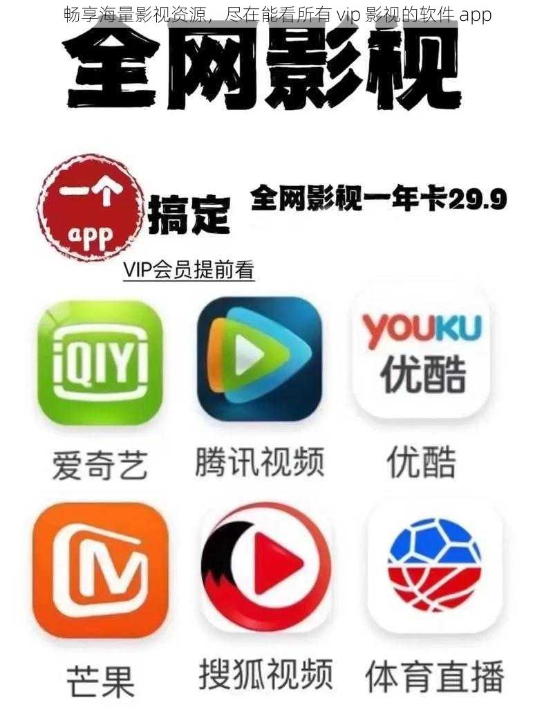 畅享海量影视资源，尽在能看所有 vip 影视的软件 app