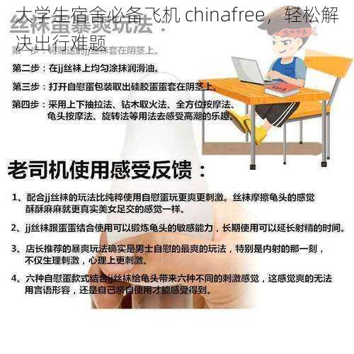 大学生宿舍必备飞机 chinafree，轻松解决出行难题