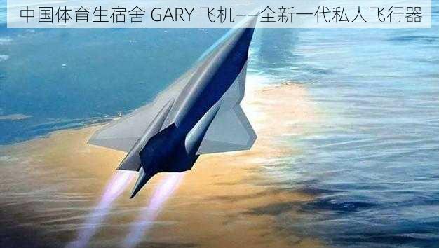 中国体育生宿舍 GARY 飞机——全新一代私人飞行器