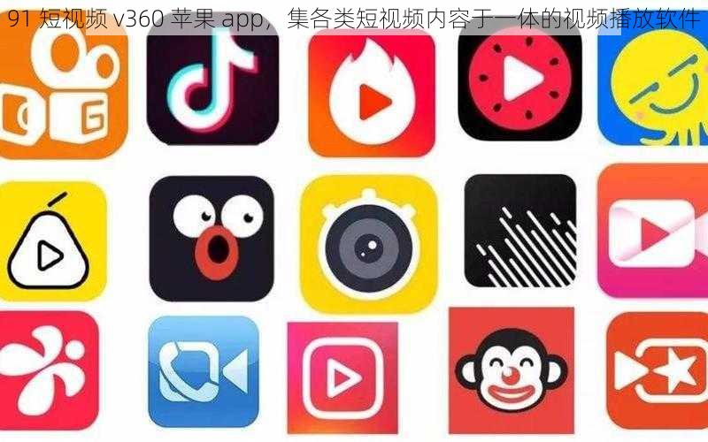 91 短视频 v360 苹果 app，集各类短视频内容于一体的视频播放软件