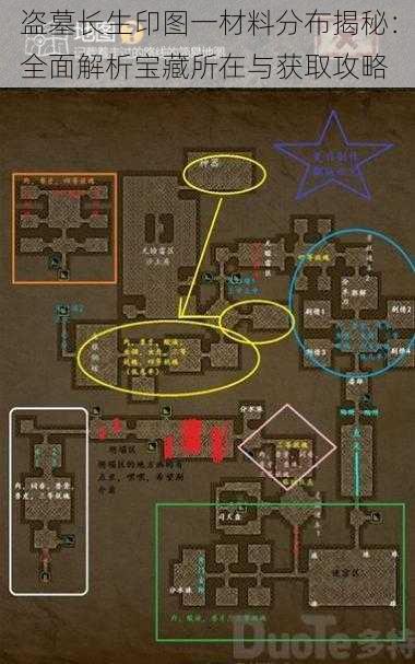 盗墓长生印图一材料分布揭秘：全面解析宝藏所在与获取攻略