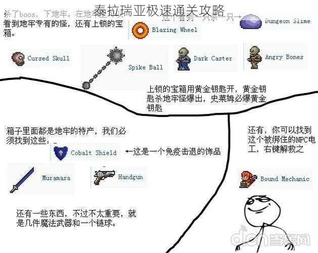 泰拉瑞亚极速通关攻略