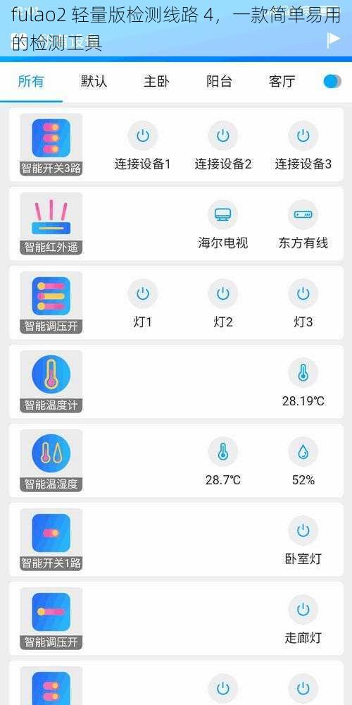 fulao2 轻量版检测线路 4，一款简单易用的检测工具