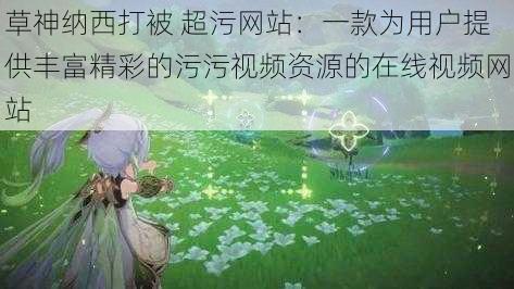 草神纳西打被 超污网站：一款为用户提供丰富精彩的污污视频资源的在线视频网站