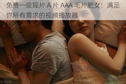 免费一级婬片 A 片 AAA 毛片肥女：满足你所有需求的视频播放器