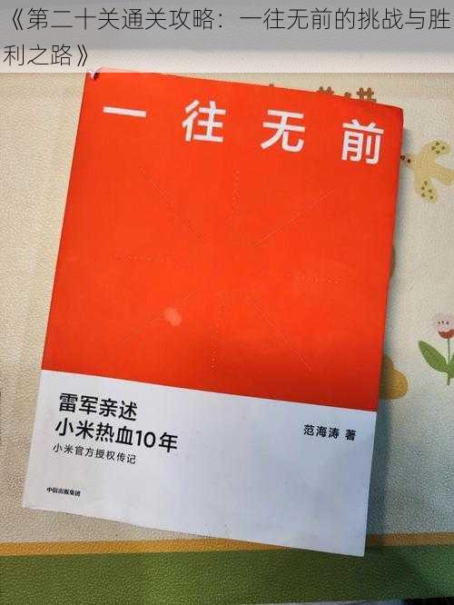 《第二十关通关攻略：一往无前的挑战与胜利之路》