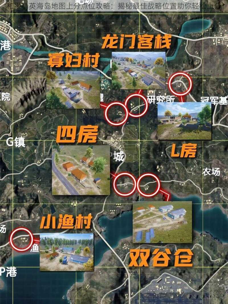 和平精英海岛地图上分点位攻略：揭秘最佳战略位置助你轻松上分