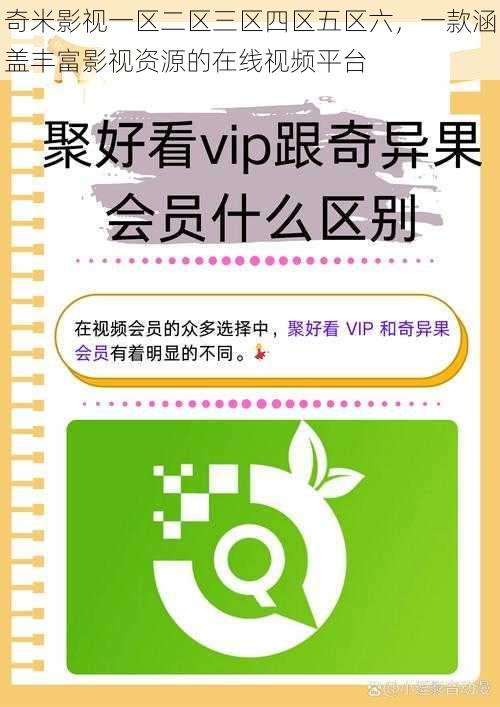 奇米影视一区二区三区四区五区六，一款涵盖丰富影视资源的在线视频平台