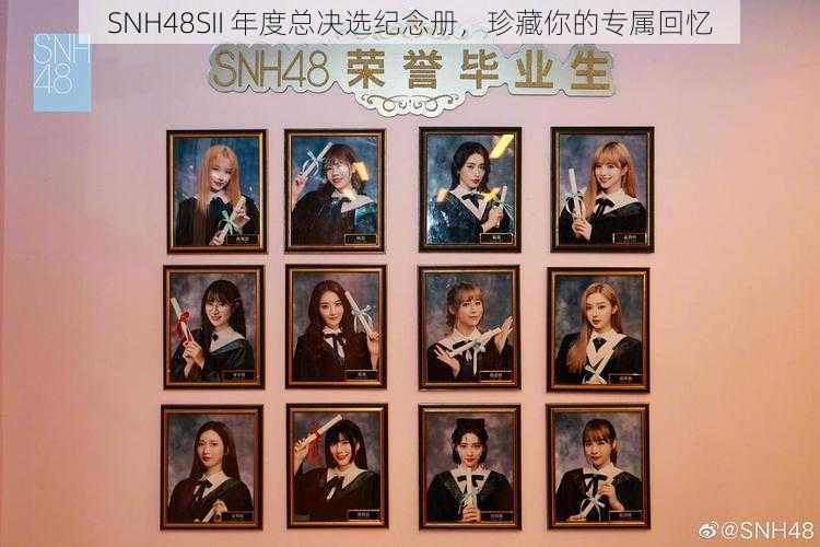 SNH48SII 年度总决选纪念册，珍藏你的专属回忆