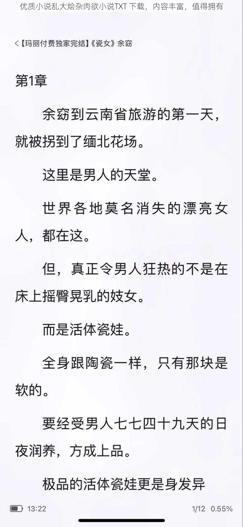 优质小说乱大烩杂肉欲小说TXT 下载，内容丰富，值得拥有