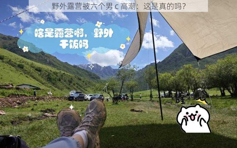 野外露营被六个男 c 高潮：这是真的吗？