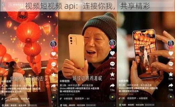 视频短视频 api：连接你我，共享精彩