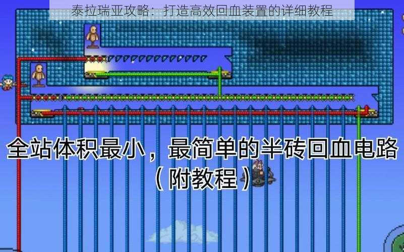 泰拉瑞亚攻略：打造高效回血装置的详细教程