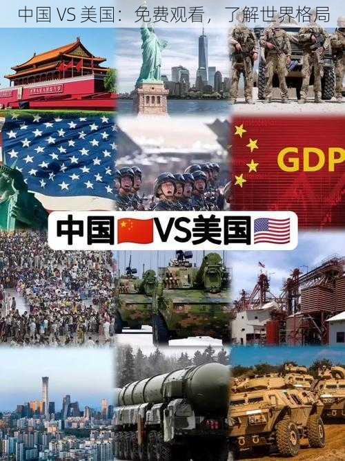 中国 VS 美国：免费观看，了解世界格局