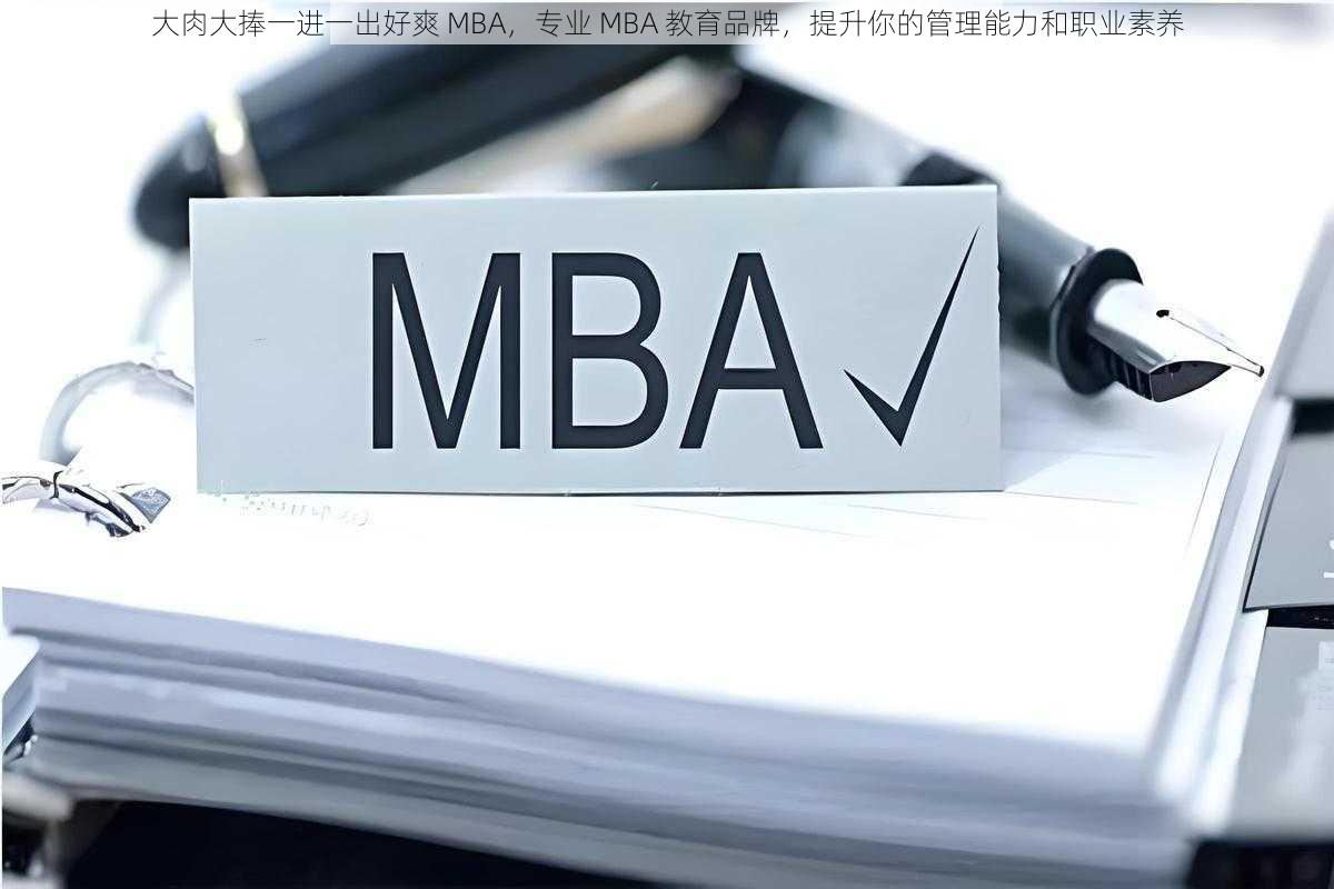 大肉大捧一进一出好爽 MBA，专业 MBA 教育品牌，提升你的管理能力和职业素养