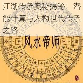 江湖传承奥秘揭秘：潜能计算与人物世代传承之路