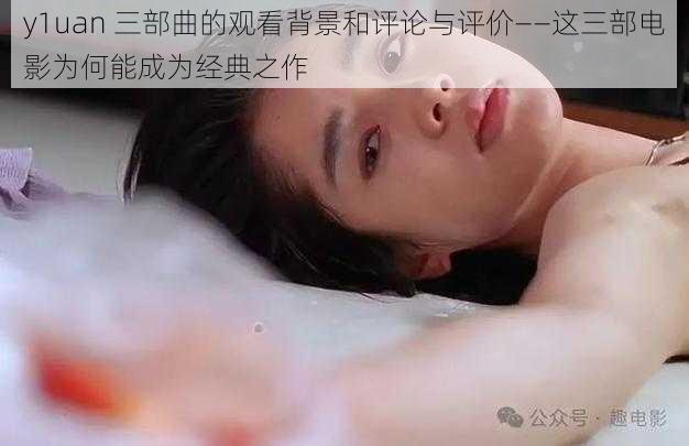 y1uan 三部曲的观看背景和评论与评价——这三部电影为何能成为经典之作