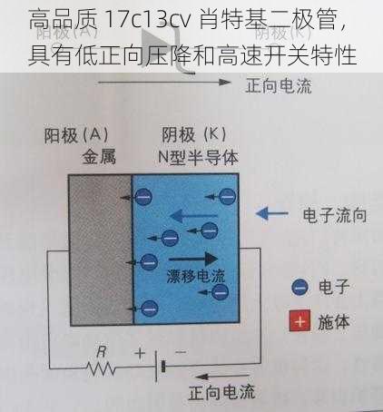 高品质 17c13cv 肖特基二极管，具有低正向压降和高速开关特性