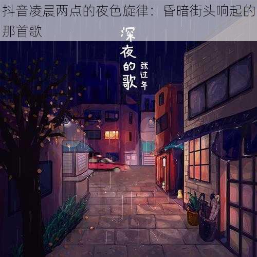 抖音凌晨两点的夜色旋律：昏暗街头响起的那首歌