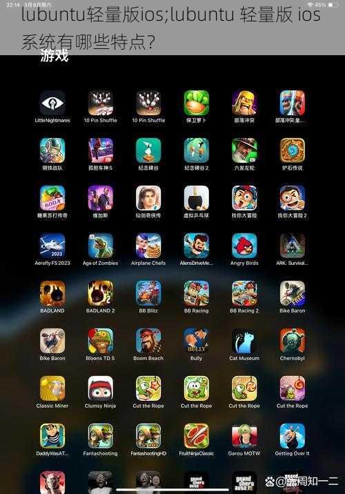 lubuntu轻量版ios;lubuntu 轻量版 ios 系统有哪些特点？