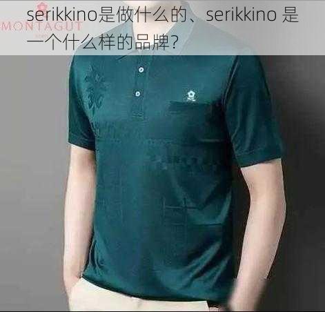 serikkino是做什么的、serikkino 是一个什么样的品牌？