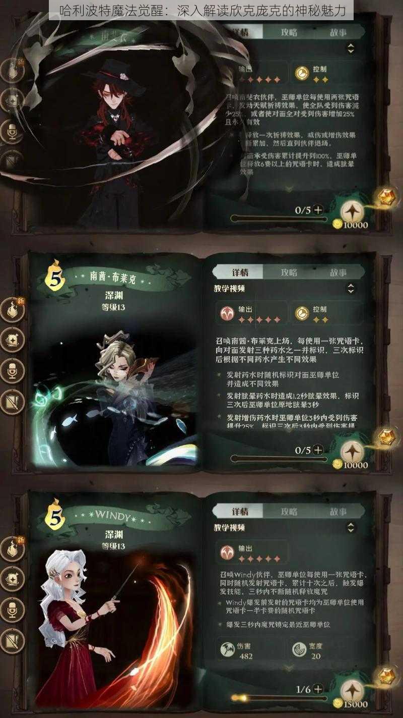 哈利波特魔法觉醒：深入解读欣克庞克的神秘魅力